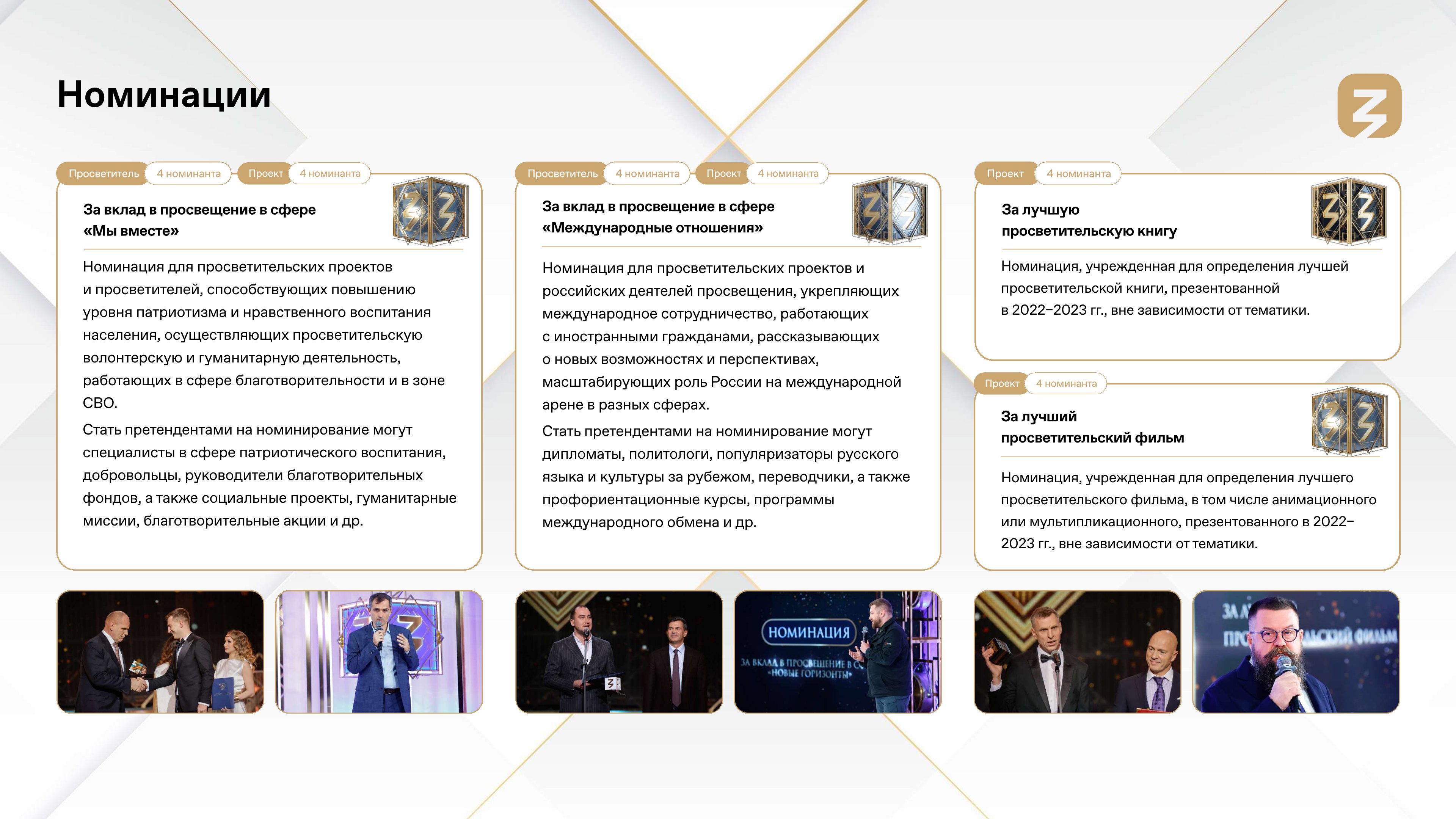 Премия знание 2023 шорт лист